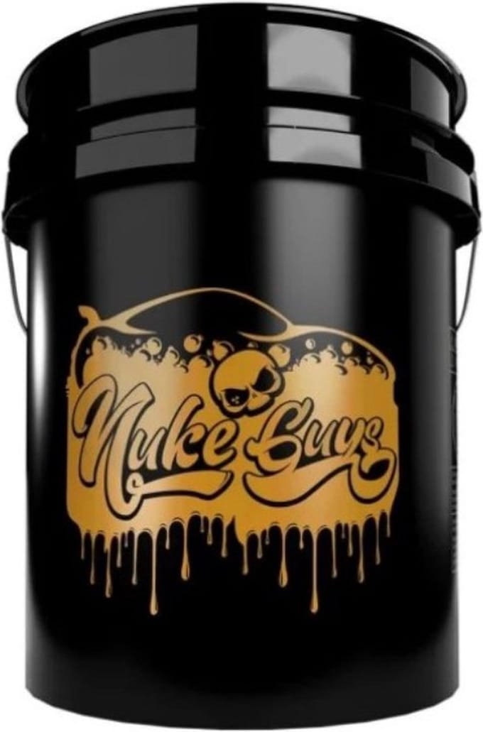 Nuke Guys Grit Guard Emmer Zwart ( zonder grit) + Logo 20 Liter