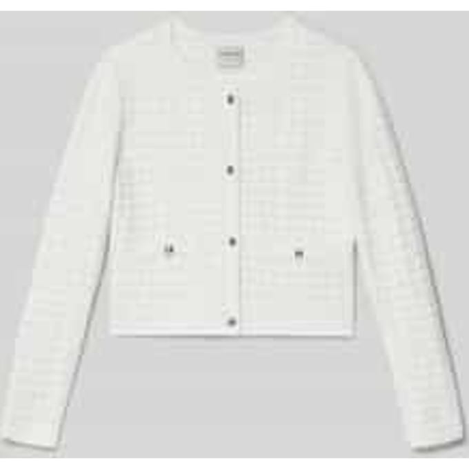 Gebreid jack met Knoopsluiting Model 'CEREMONY'