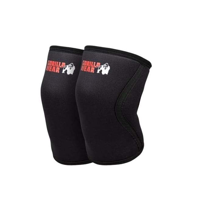 Gorilla Wear Knee Sleeves - 5mm - Zwart - 2XL