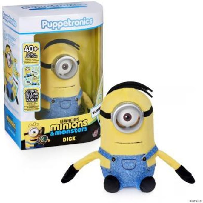 Universal Minions Dick Palm Puppetronic Elektroniche knuffels Interactieve knuffels