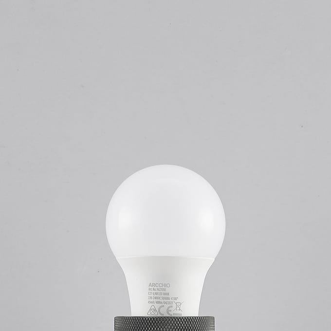 Arcchio LED lamp E27 A60 4,9 W opaal 3.000 K 480 lm