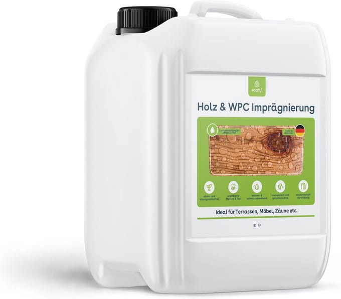 eco:fy® Hout- & WPC-impregnatie • afdichtmiddel tegen groene aanslag en vervuiling