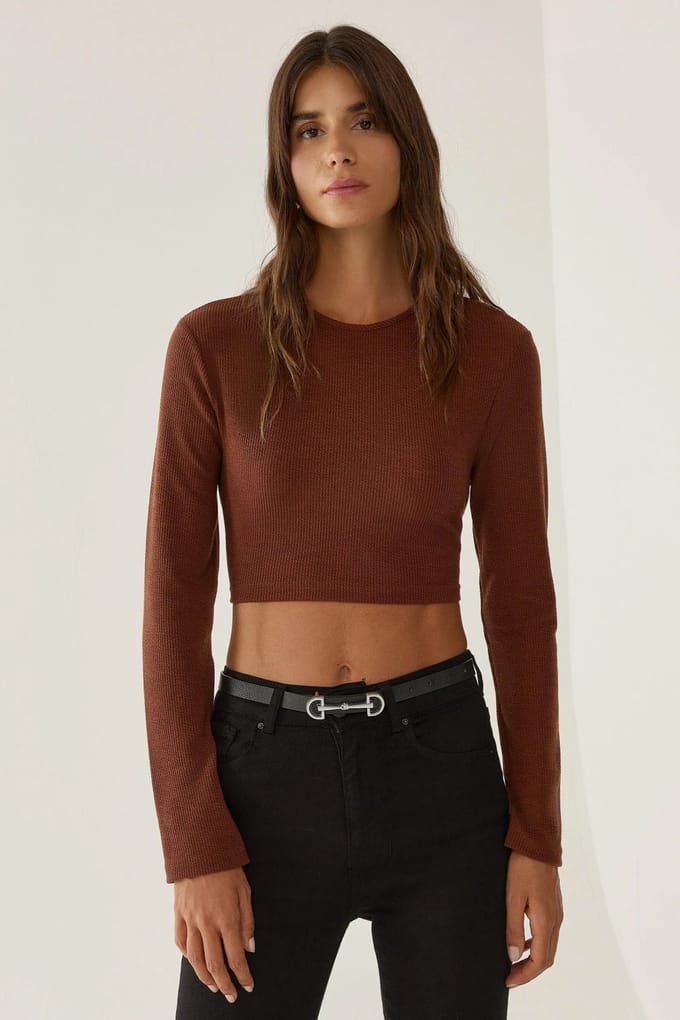 Slim Fit Crop Top