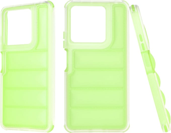 Hoesje geschikt voor Xiaomi Redmi Note 13 5G - Techsuit Wave Shield Shockproof Hard Case Back Cover - Groen