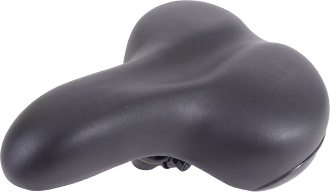Zadel Edge City Soft - zwart