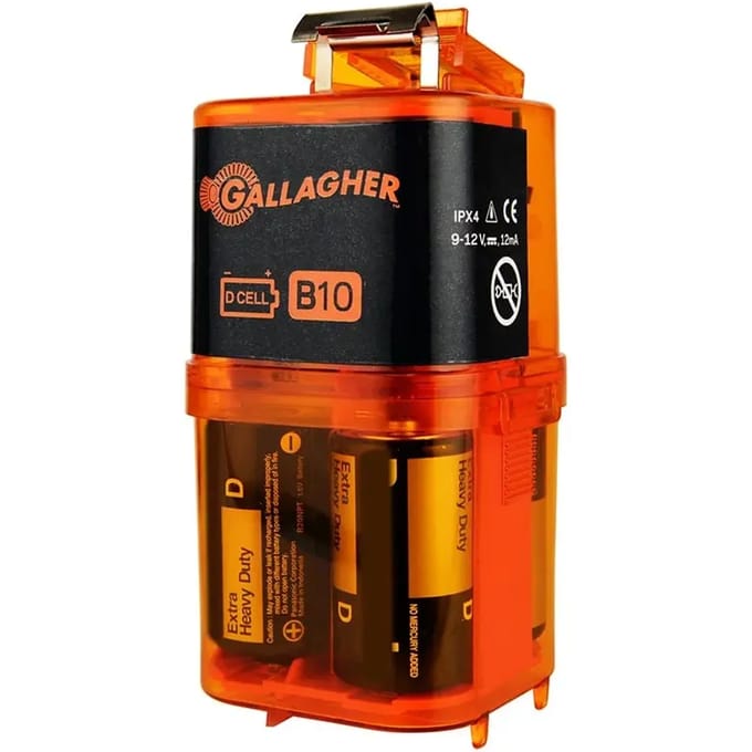 Gallagher B10 batterij-apparaat 9/12V - Compact apparaat voor kleine afrasteringen