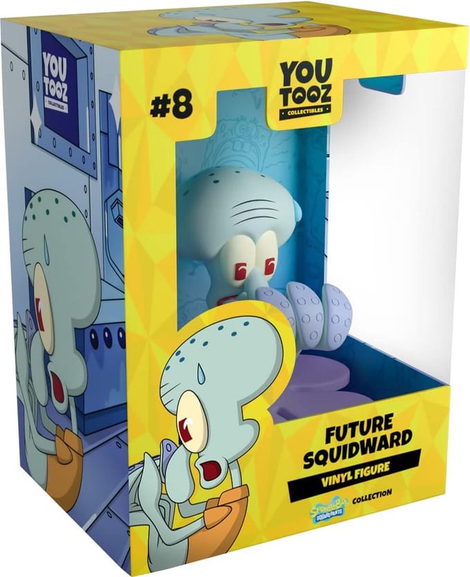 Squidward Figuur 8cm Vinyl Verzamelfiguur