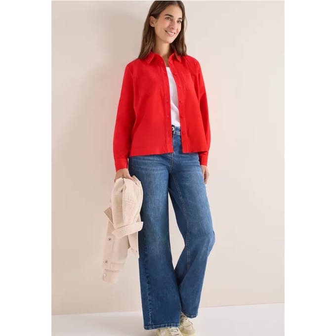 Corduroy overhemd blouse