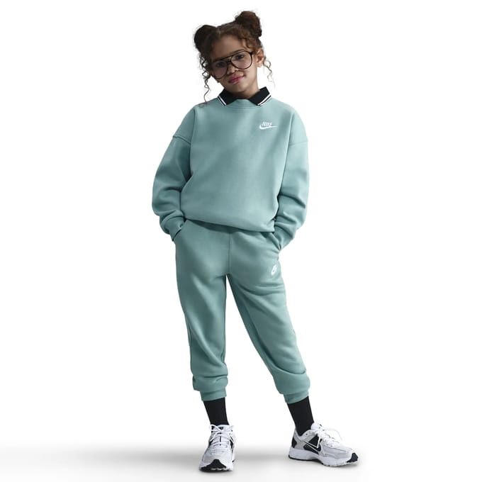 Nike Club Fleece Oversized Crew Sweatshirt Meisjes-Salie