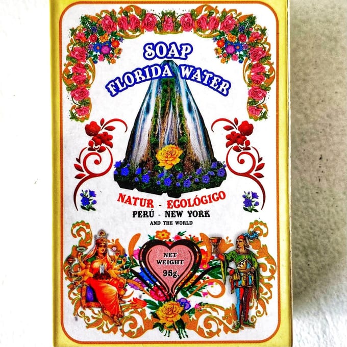 1 x Florida Water zeep - Agua de Florida, New York, Peru - soap - per stuk