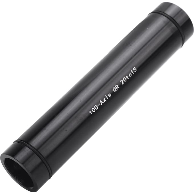 100mm Fietswiel Vorkas Aluminiumlegering 20mm naar 15mm Steekas Naafadapter voor Mountainbikes gray