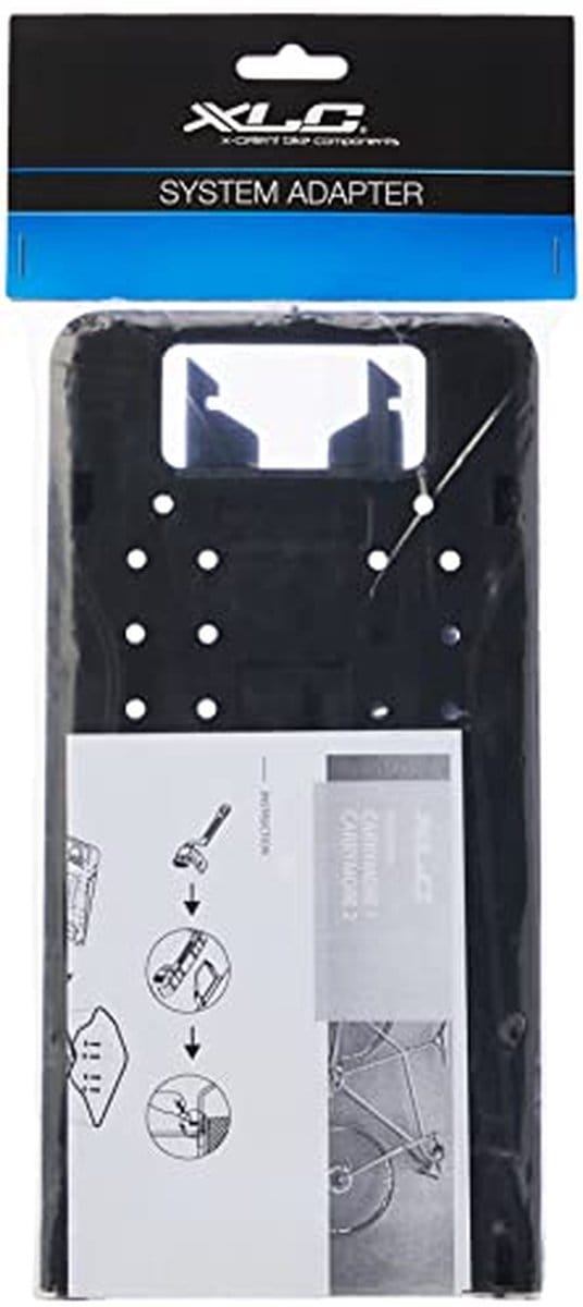 Adapterplaat - Fiets Accessoire - Fietsen - Carry More Systeem - One Size - Zwart