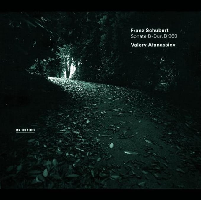 Valery Afanassiev - Schubert: Sonate B-Dur, D 960 (CD)