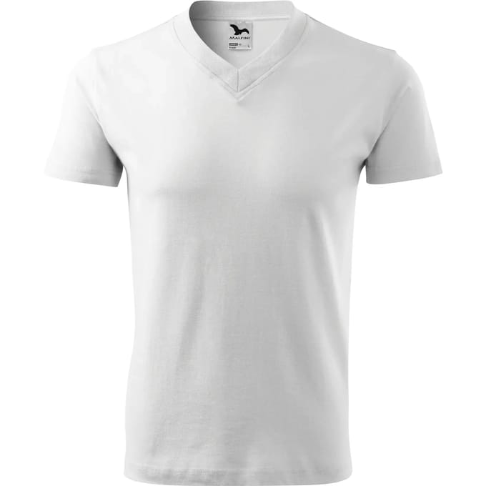 T-shirt met V-hals Malfini 102