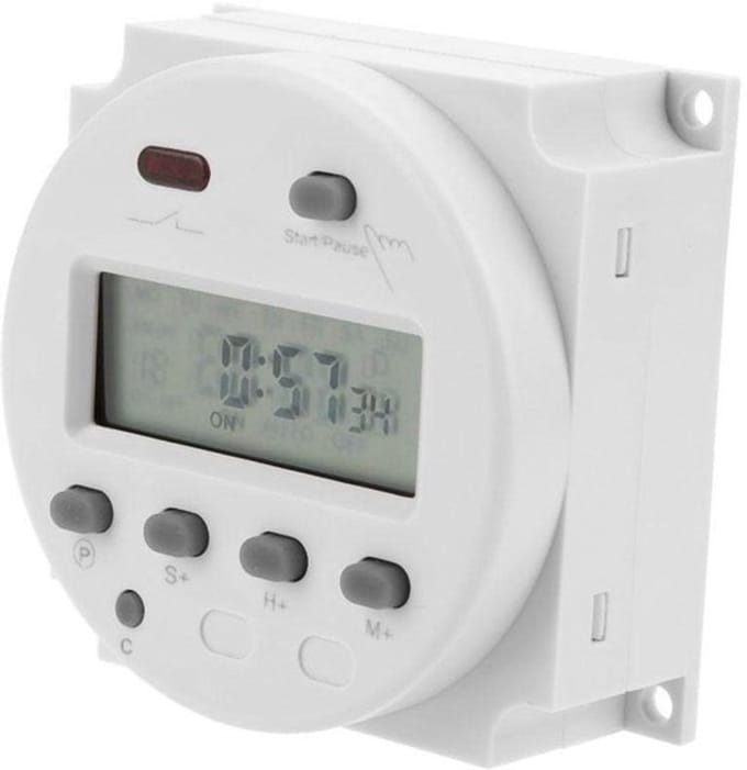 Allecto - Digitale Timer - Lcd Display - Voor industriële