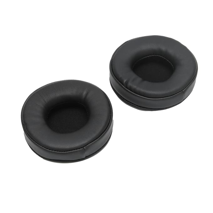 Coussinets de remplacement Housse de coussin Universel 75 mm Casque stéréo Accessoires black