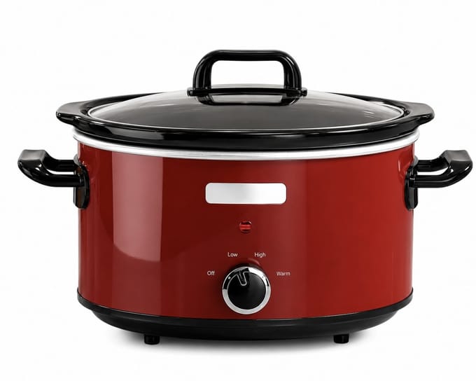 BSS® Slowcooker met Timer - Crockpot - Stoompot - Inclusief Warmhoudfunctie