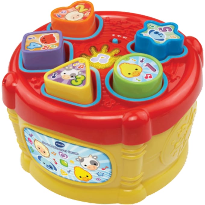 Vtech trommel zwart en ontdek