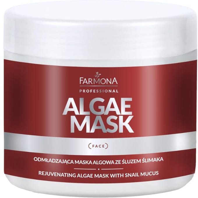 FARMONA FARMONA PROFESSIONAL ALGAE MASK ODMŁADZAJACA MASKA ALGOWA ZE SLUZEM SLIMAKA 160G 160 GRAM