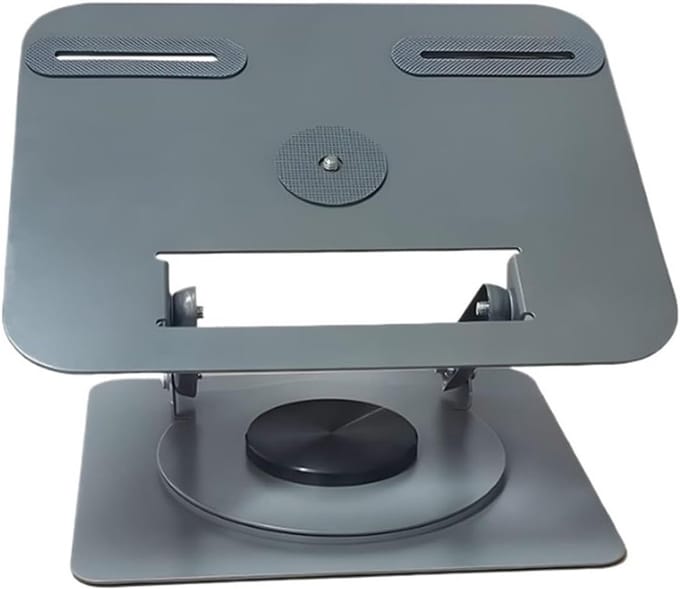 Projector Beugel - Beamer Houder - Film Avond - Volledig Metaal - 26x20cm - Grijs