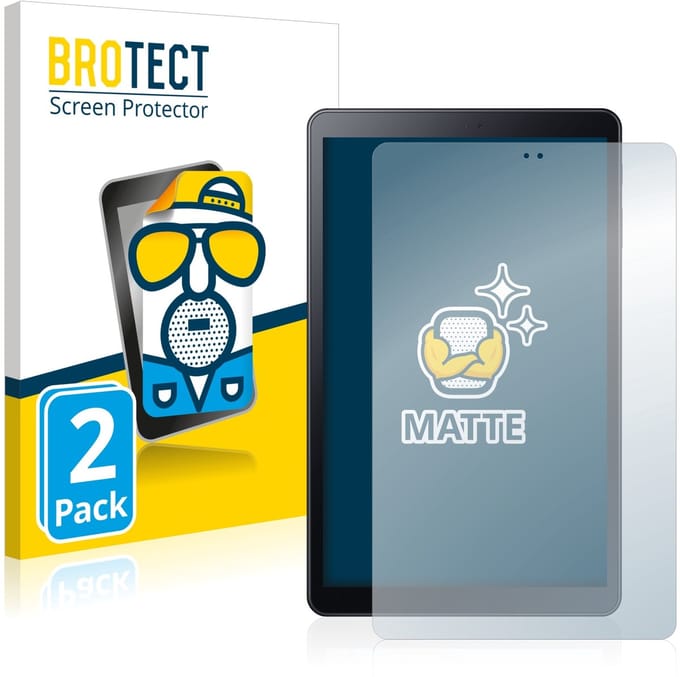 BROTECT - Screenprotector voor Samsung Galaxy Tab A 10.5 2018 - Folie Beschermfolie matte 2 Stuks