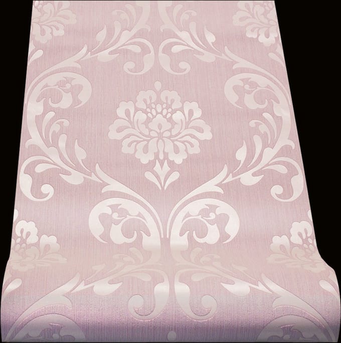 Roze barok behang 13110-90