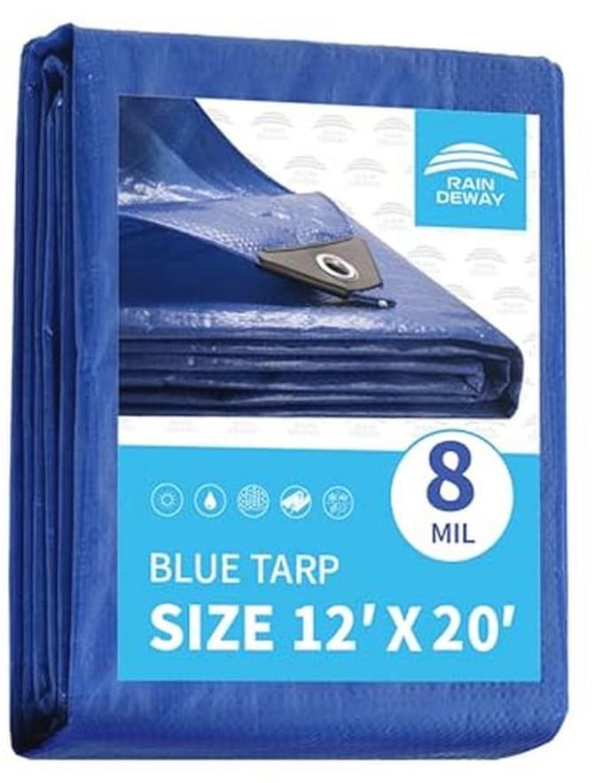 Multifunctioneel Dekzeil 12x20 voet - UV-bestendig, Waterdicht en Duurzaam