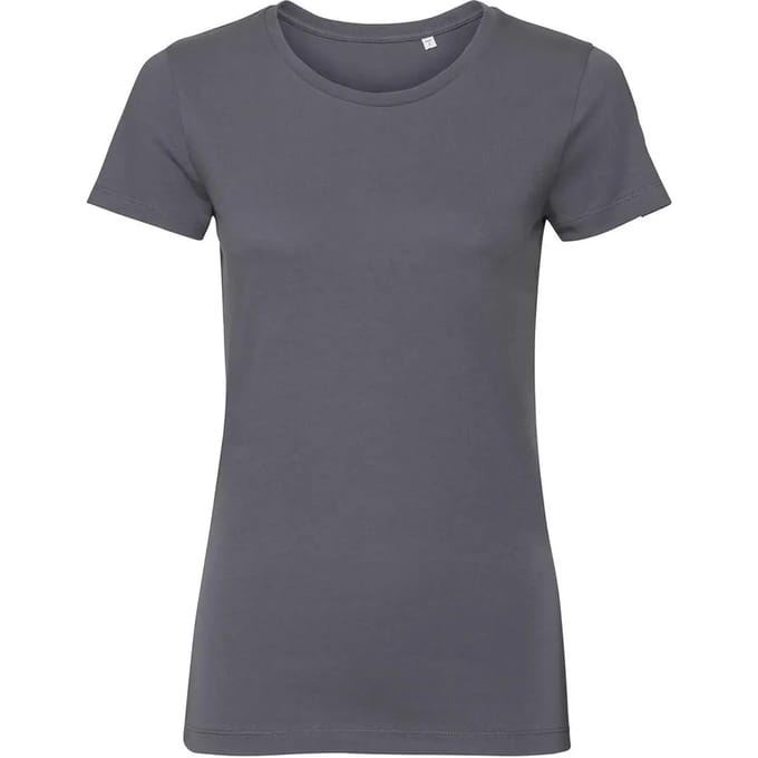 Dames-T-shirt Russell Athletic Pure Organic