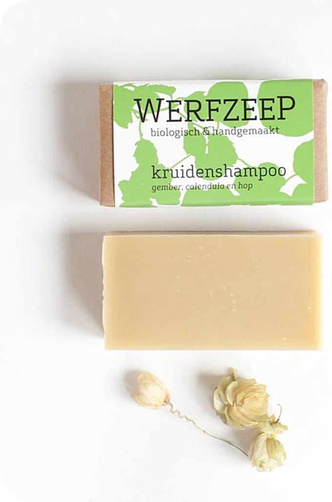 Werfzeep Kruidenshampoo - Default - 100% Veganistisch - Oosterse geuren - 100g - 100% recyclebare verpakking