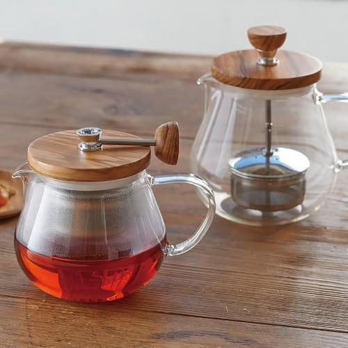 Hario Teaor Theepot met Olijfhout - 700ml