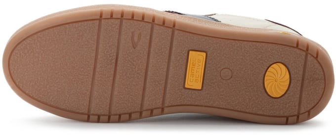 camel active Sneakers met kleurrijke designelementen - Maat - Beige/Blauwmenswear-40