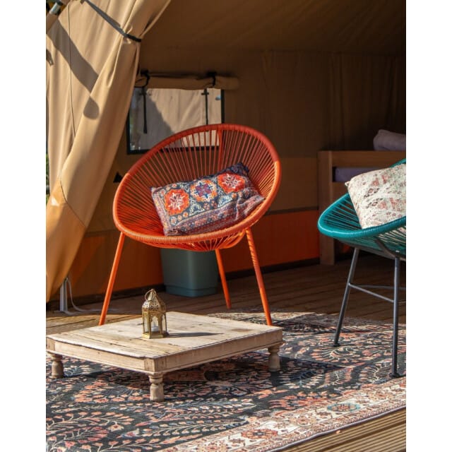 Gek op kussens! Sierkussen persian print #4 | 45 x 45 cm | katoen/linnen