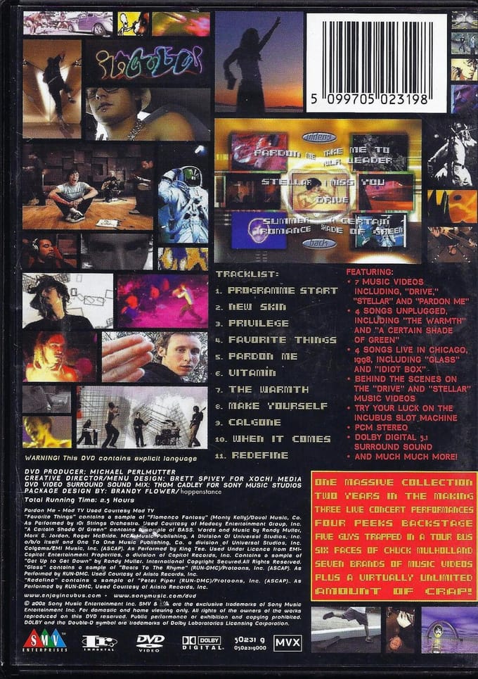 Incubus - Live/Volume 2