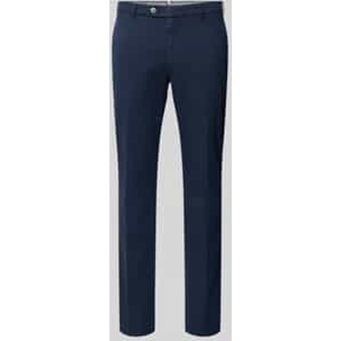 regular fit broek met achterzakken model 'Lupus'