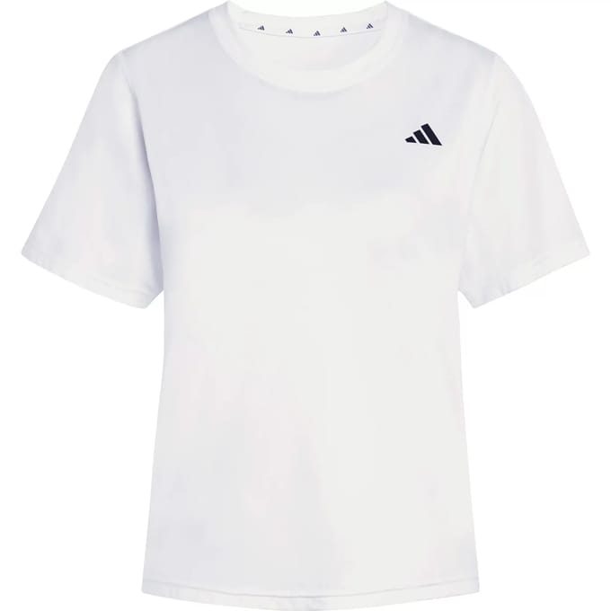 Adidas Workout Essentials Crew Neck T-shirt Met Korte Mouwen Wit L Vrouw