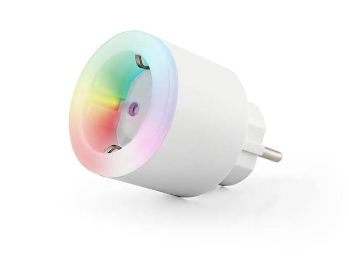 Caliber HWP101LE - slimme stekker met energiemonitor - Wit - Google Home