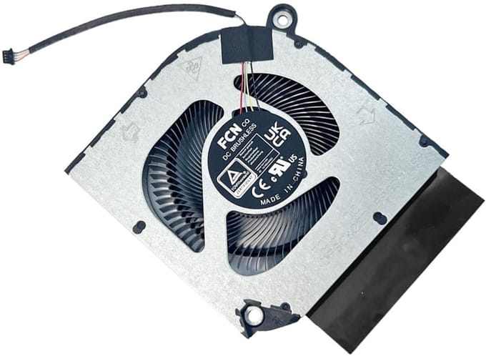 Dailygoods - Dailygoody - CPU laptop ventilator - vervangend onderdeel - compact formaat - laptop cooling pad - model PHN1671 PHN1871