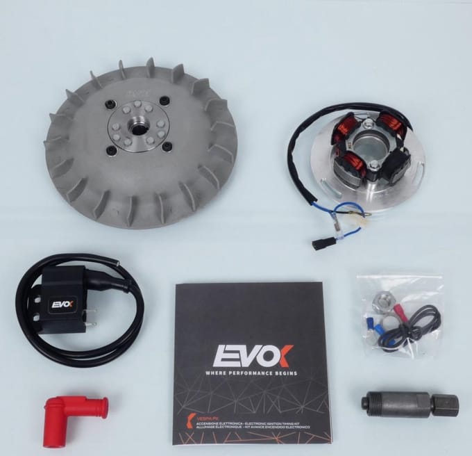 Allumage électronique EVOK 12V pour scooter Piaggio 200 Vespa Pxe 1977 à 2001