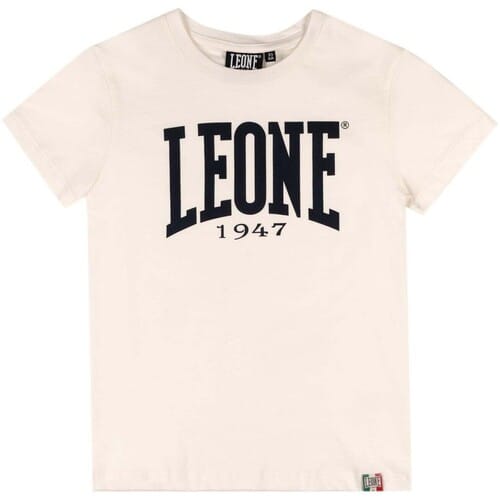 T-shirt Korte Mouw Leone 1947 Boy Short Sleeves Basic