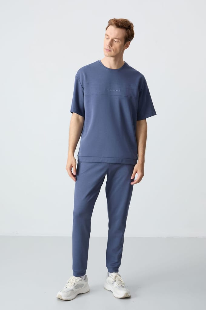 Heren Oversized T-shirt en Broek Set
