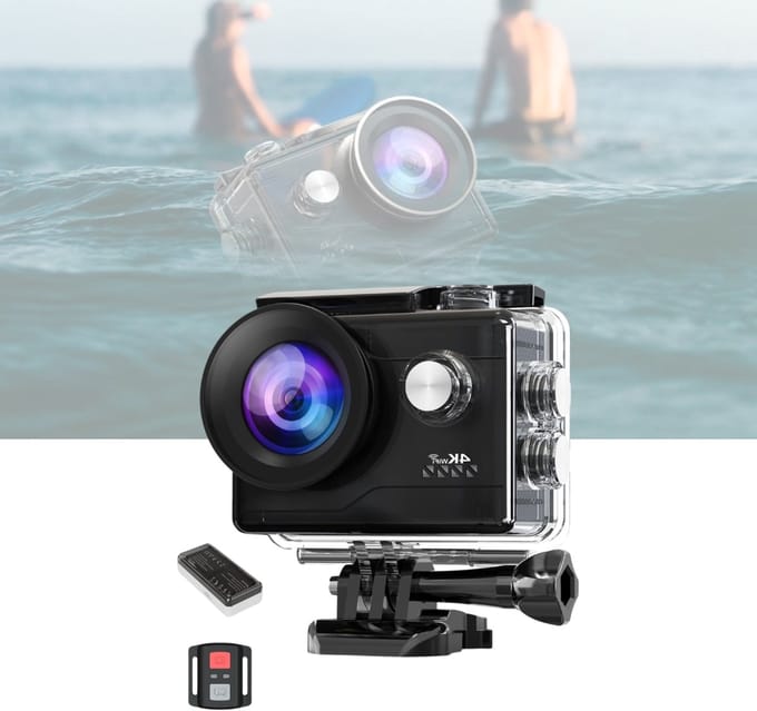 CLVP® Onderwatercamera – Waterdichte Actie Camera – Action Camera
