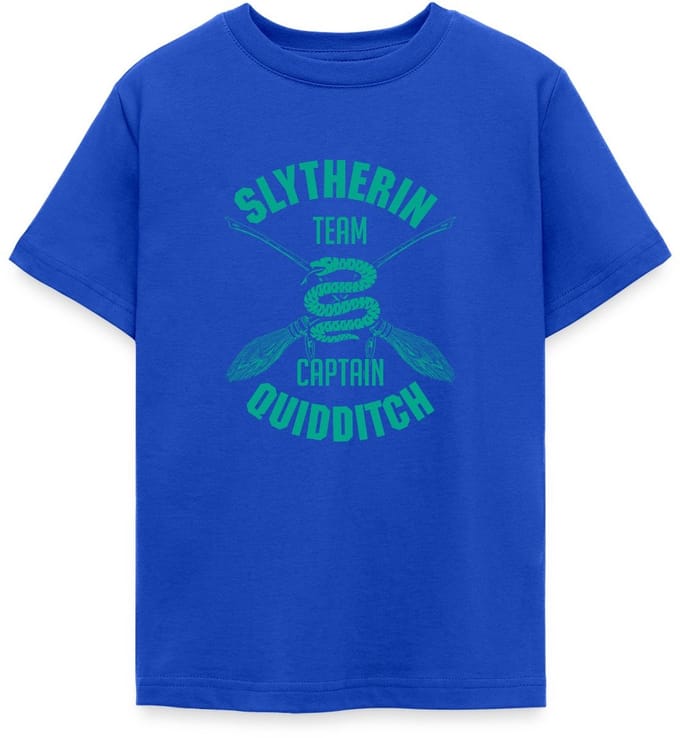 Harry Potter Slytherin Team Captain Quidditch T-Shirt Tiener