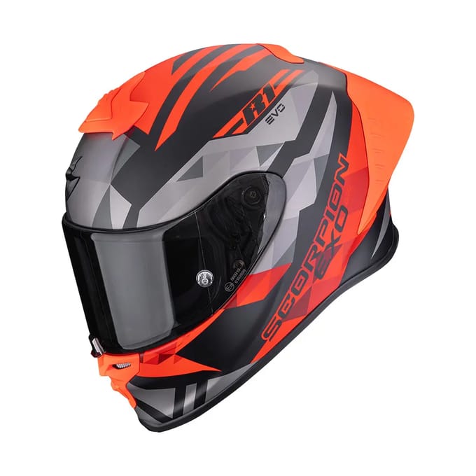 Volle motorhelm Scorpion Exo-R1 Evo II Air Valere