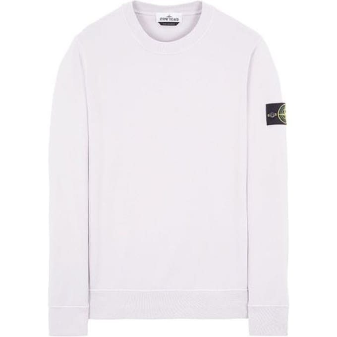 Stone Island Sweatshirt Roze Heren Tops 761563051-V0086 M white