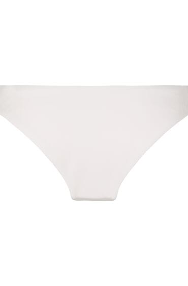 Hunkemöller Hoog Uitgesneden Bikinibroekje Como Wit