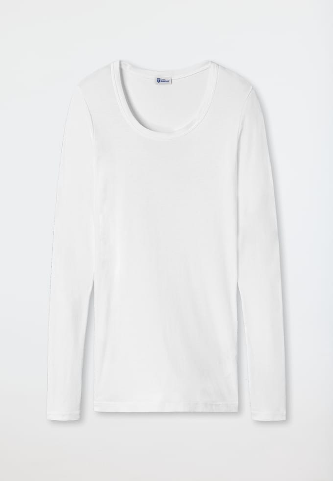 Wit shirt met lange mouwen - Revival Berta 34