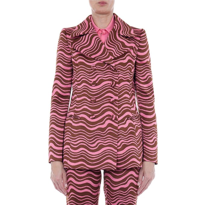Moschino Jacket Pink Pink Taglia: 40 | Giacche Outlet | Donna | Rosa