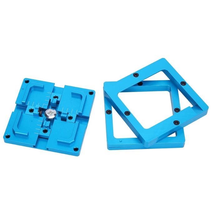 BGA Reballing Rework Station Dubbel Frame Template Stencil Lasapparaat Kits 80 x 80mm