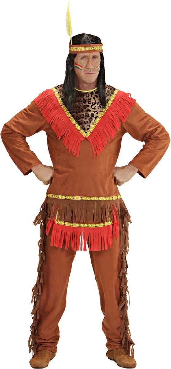Indianen kleding Bully heren