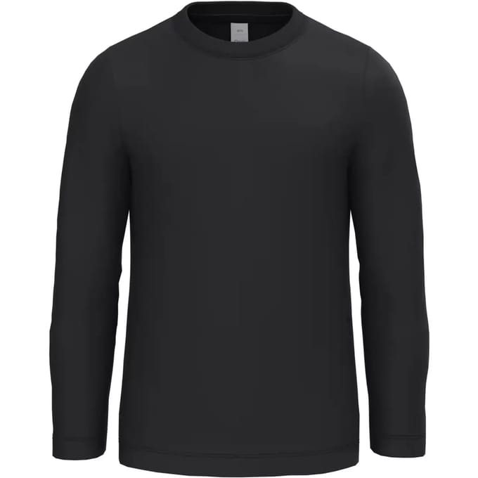 iDeal Basic Brand iDeal150 kinder T-shirt LSL IB314 - Ideal Black - 10/12 ans